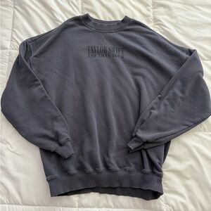 Taylor Swift Gray Crewneck Sweater